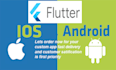 develop android, ios and web apps with flutter  backend integration expert dev