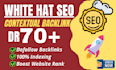 do powerful contextual dofollow DR 60 backlinks off page seo at lowest price