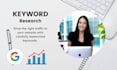 do detailed SEO keyword research