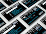 design professional, modern business card