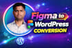 figma to responsive wordpress website