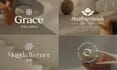 design a clean aesthetic health wellness and spa  logo