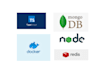 develop and deploy nodejs, golang application