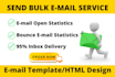 send a bulk emails with proper analytical reports