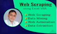 do web scraping using selenium excel vba excel macro