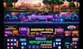 create a pixel art youtube banner and logo for you