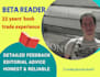 be your beta reader and give you constructive feedback