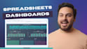 build a custom google sheets dashboard or excel dashboard for your business