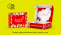 do packaging box design, mailer box, product box with mockup