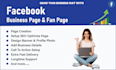 create impressive fb page, fan page setup, fb image, fb banner, fb marketing