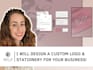 design a custom logo and stationary for your business
