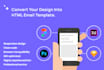 convert your design into HTML email newsletter template