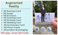 make custom augmented reality, webar, 8th wall, zappar, mywebar
