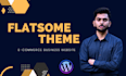 build a woocommerce website with the flatsome theme