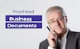 proofread business documents in native english