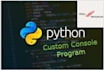 make you a python program