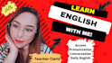 teach you conversational and business english