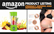 do amazon listing image editing and infographic