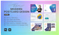 design an elegant, modern looking custom postcard, eddm, flyer, poster