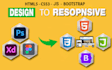 convert any design to frontend responsive website
