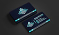 do professional, luxury, minimal business card design