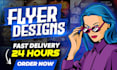 create an amazing flyer design
