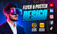 design professional flyers, posters and brochures