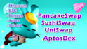 fork pancake swap uniswap v3 sushi swap pancakeswap dex defi on evm zksync aptos