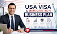 draft a USA visa or immigration business plan
