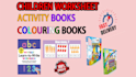 create  children worksheet  activity book