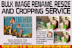 do bulk image background removal and photoshop editing
