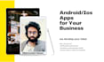 develop a full stack flutter mobile app for ios and android with backend