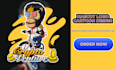 design creative mascot cartoon logo