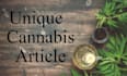 write article on cannabis, marijuana and cbd oil