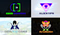 do professional modern stylish business logo design