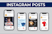 design facebook and instagram ad image and giveaway post