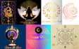 design sacred geometry and mystical logo