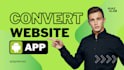 convert website to android app and upload on your playstore