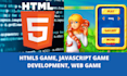 develop HTML5 game, javascript readable code, web game