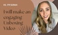 create an engaging unboxing or product video