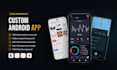 develop a professional custom android app in kotlin java android studio