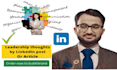 write your thought leadership article, linkedin post