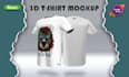 do 3d clothing mock up animation for your t shirt