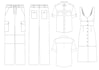 do fashion flat technical drawing