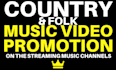 promote your country music video on the roku TV channel