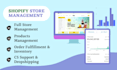 be your shopify store virtual assistant, store manager