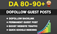 do high da guest post on da90 website with dofollow backlink