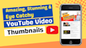 boost your views CTR with pro quality youtube thumbnail and video description