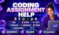 do java, python, c, HTML, css, js assignments and projects