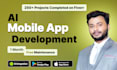 do ai mobile app development, android ios app creation, flutter app development